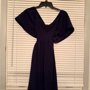 Altar'd State Navy Maxi Dress